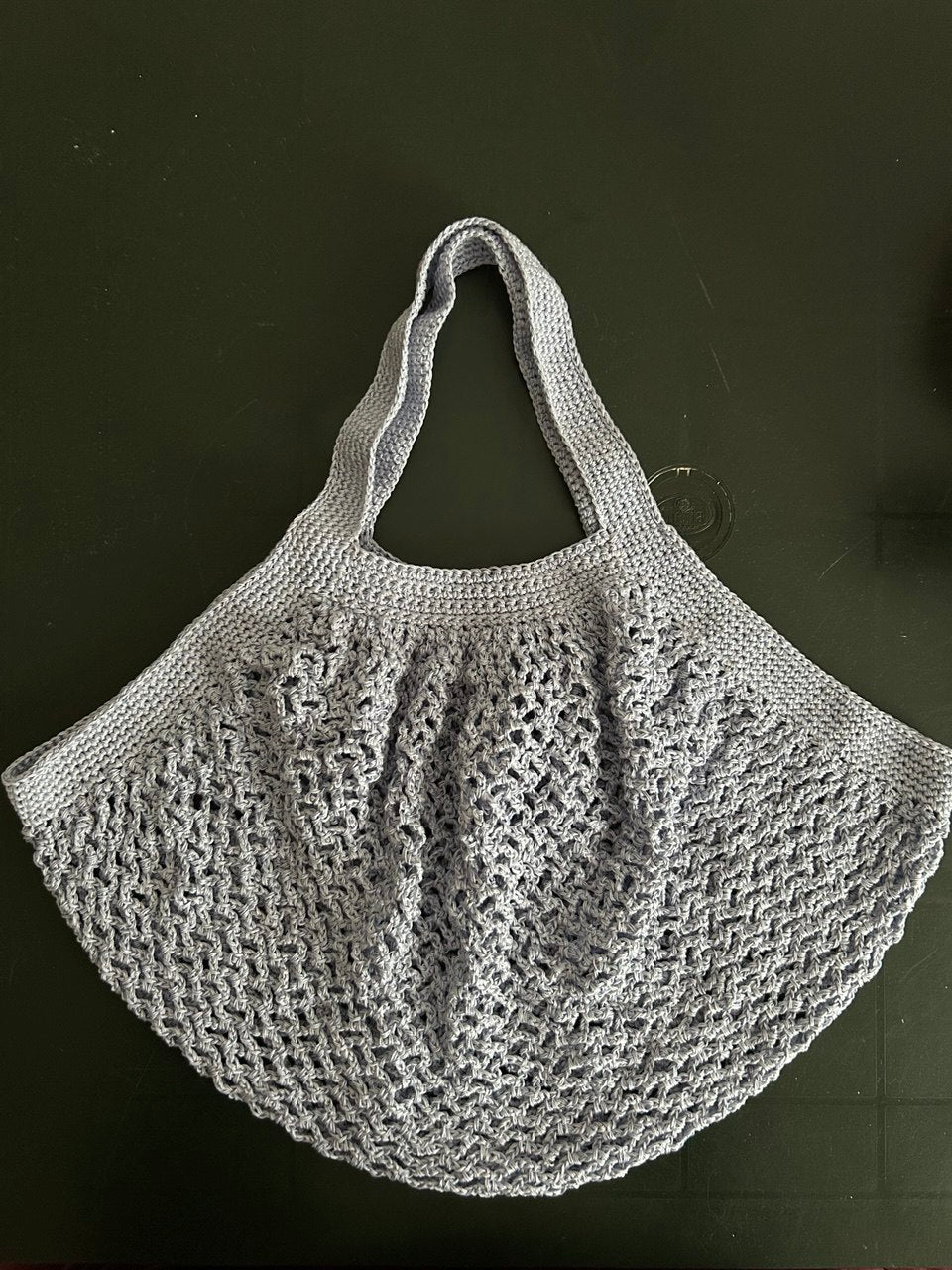 Handgestrickt Baumwollnetz-Tasche – Avoska