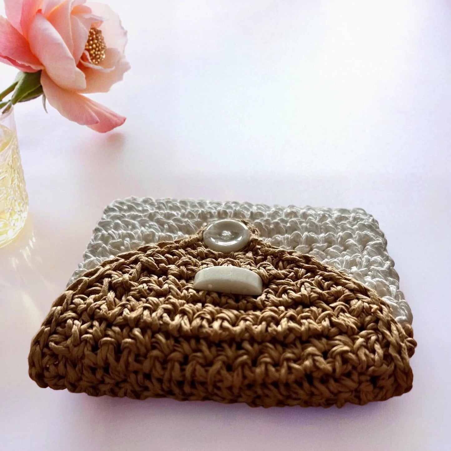 Hand-knitted Wallet tenderness