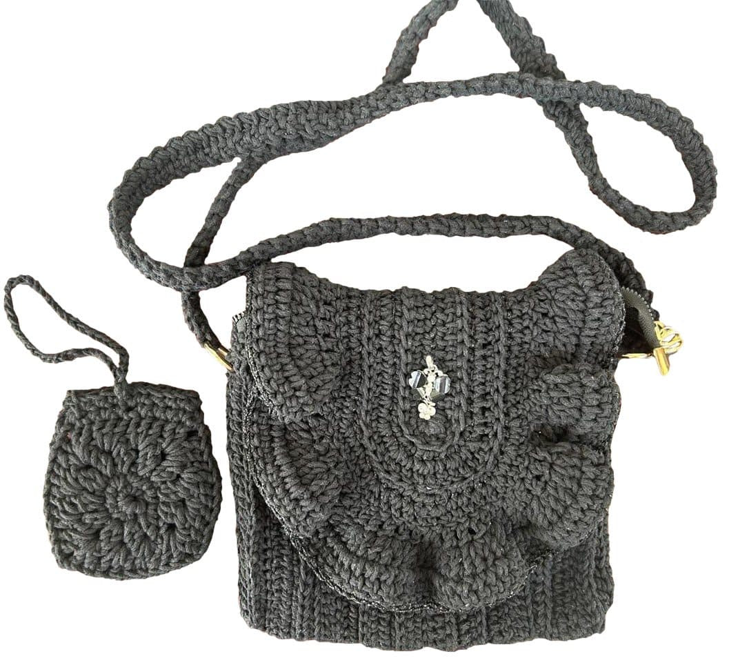 Handgemachte Mini-Tasche Zärtlichkeit