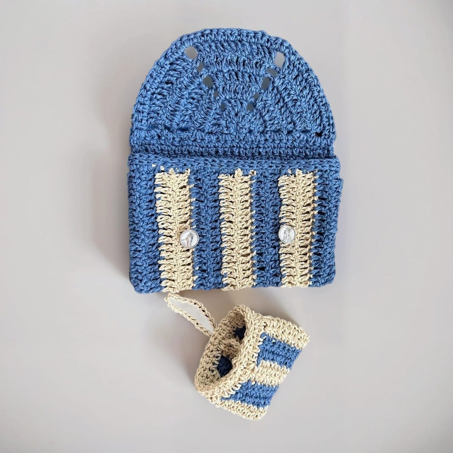 Shopper-Tasche aus Raffia