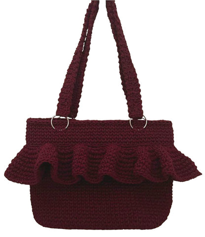 Handgestrickt Damen-Tasche Eleganz