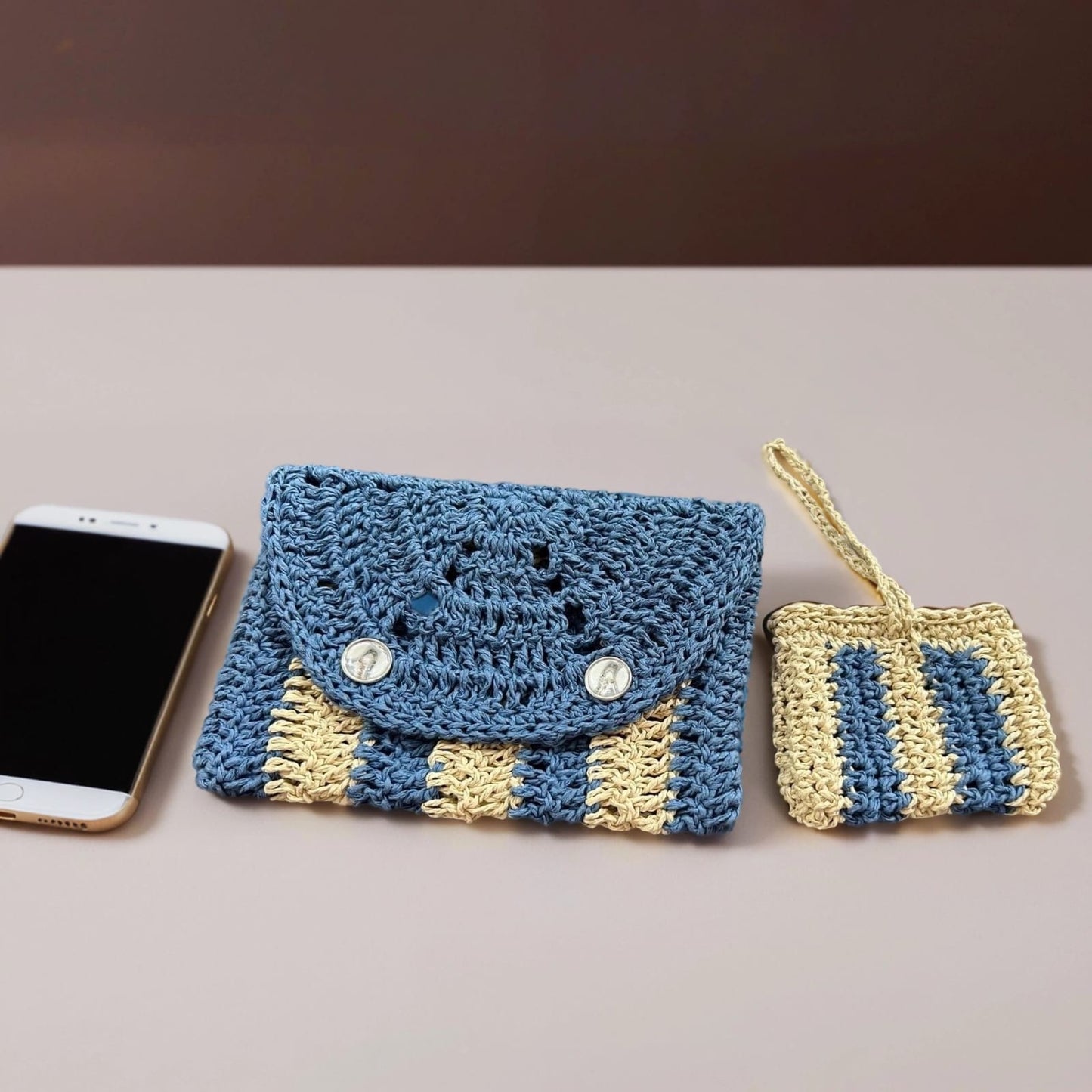 Shopper-Tasche aus Raffia