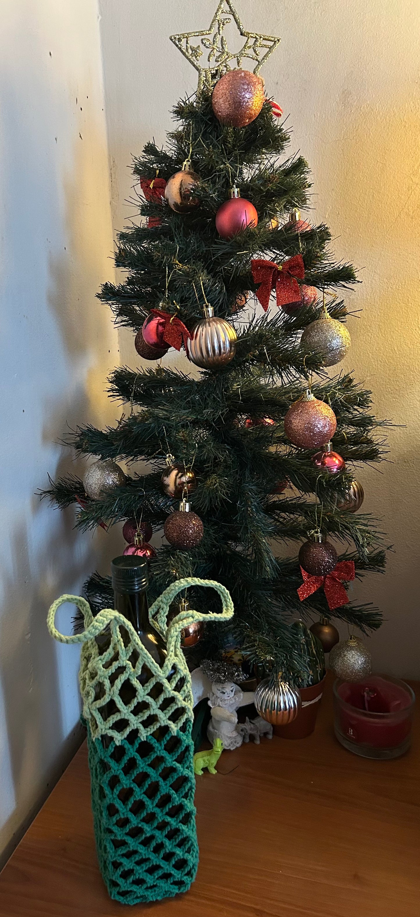 Gehäkelte Netztasche (Avoska)