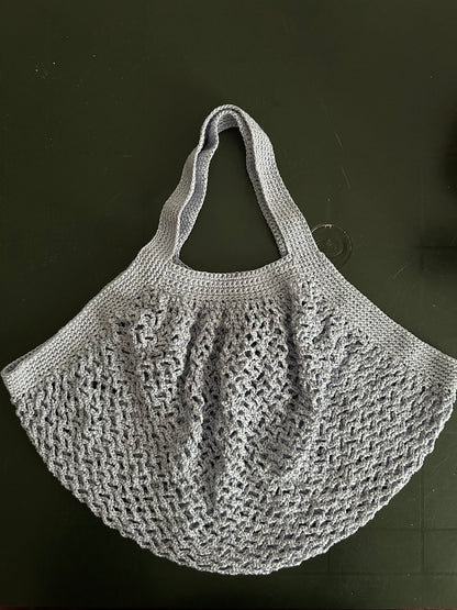 Handgestrickt Baumwollnetz-Tasche – Avoska