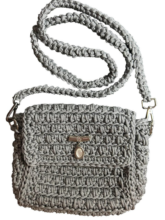 Handgestrickt Mini-Umhängetasche