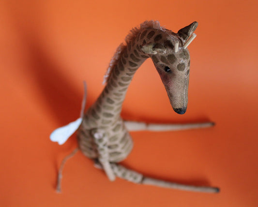 Handgefertigte Dekofigur „Giraffe“