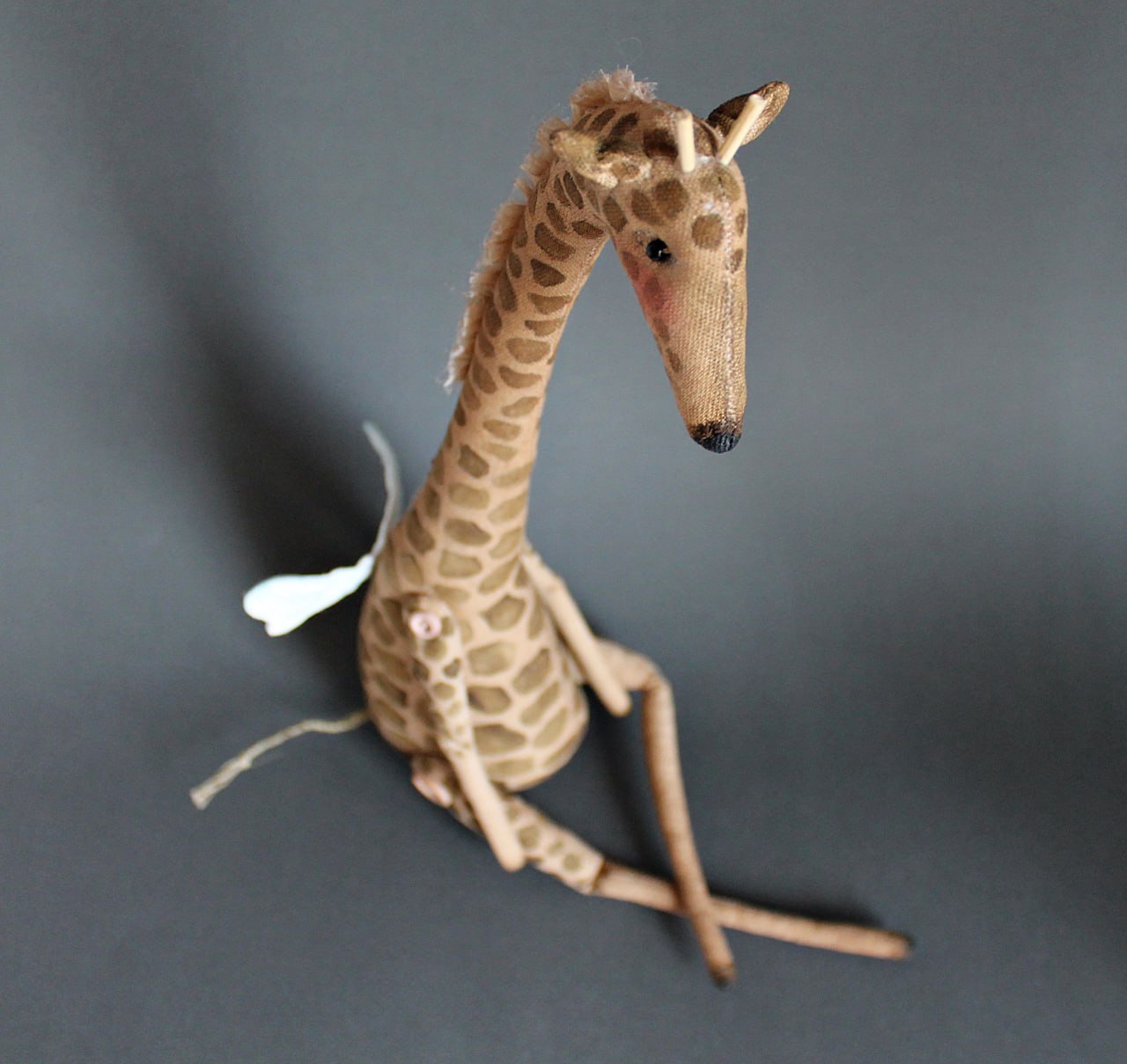 Handgefertigte Dekofigur „Giraffe“
