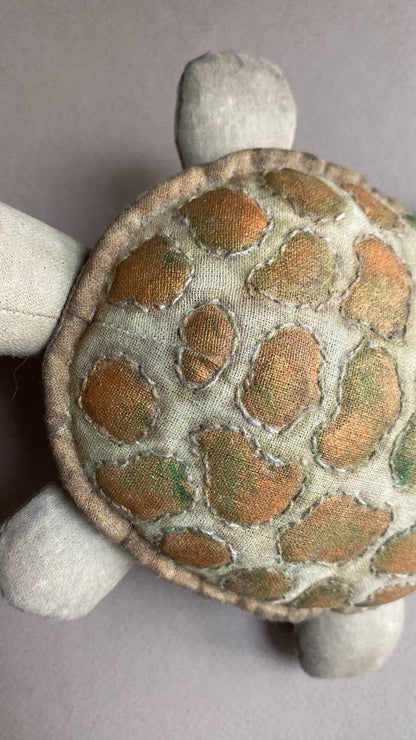 Handgefertigte Dekofigur „Schildkröte“