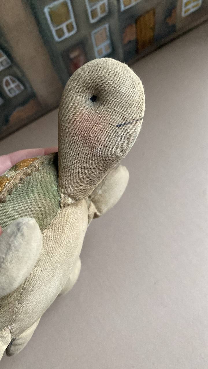 Handgefertigte Dekofigur „Schildkröte“