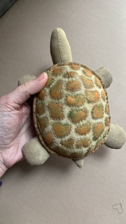 Handgefertigte Dekofigur „Schildkröte“