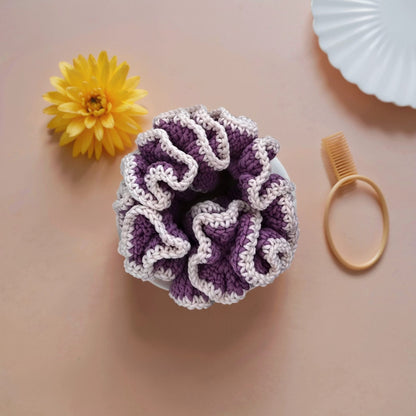 Резинка для волос из хлопка и акрила