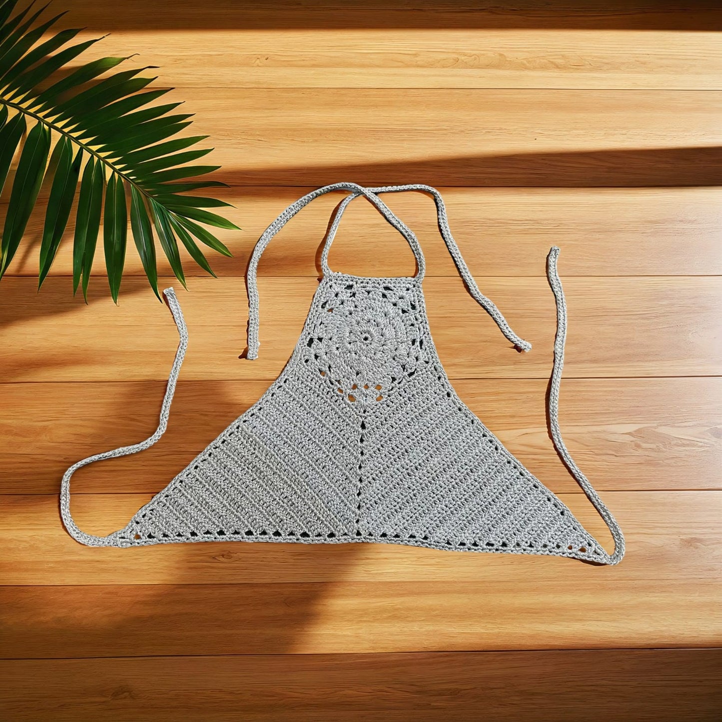 Handgemachtes Top mit Lurex