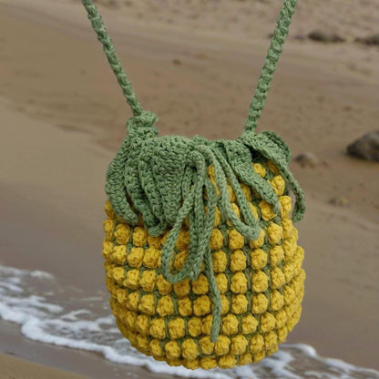 Handgemachte Tasche Ananas
