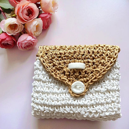 Hand-knitted Wallet tenderness