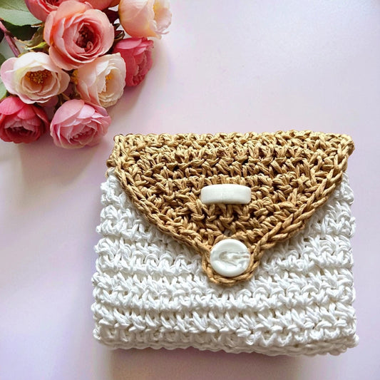 Handgestrickt Portemonnaie Zärtlichkeit