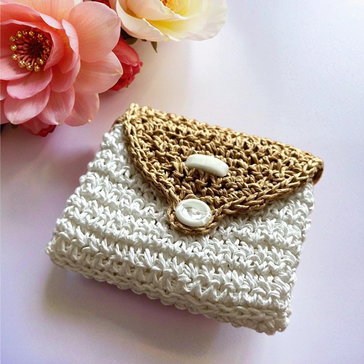 Hand-knitted Wallet tenderness