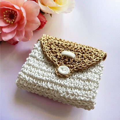 Hand-knitted Wallet tenderness